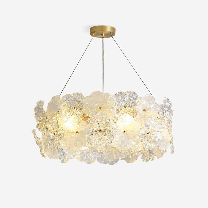 Glezen Lustre Verre Pétale Floral