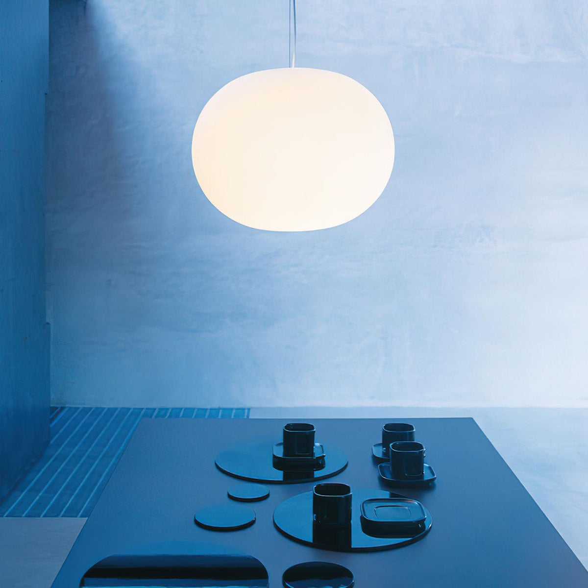 Opivio Suspension Globe Blanche