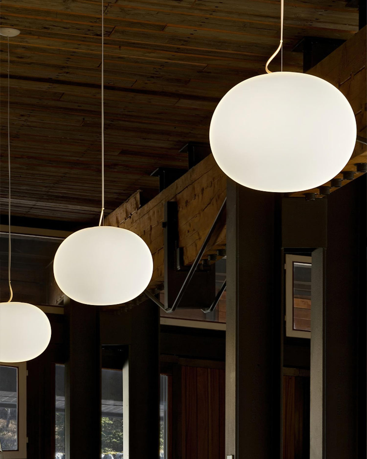Opivio Suspension Globe Blanche