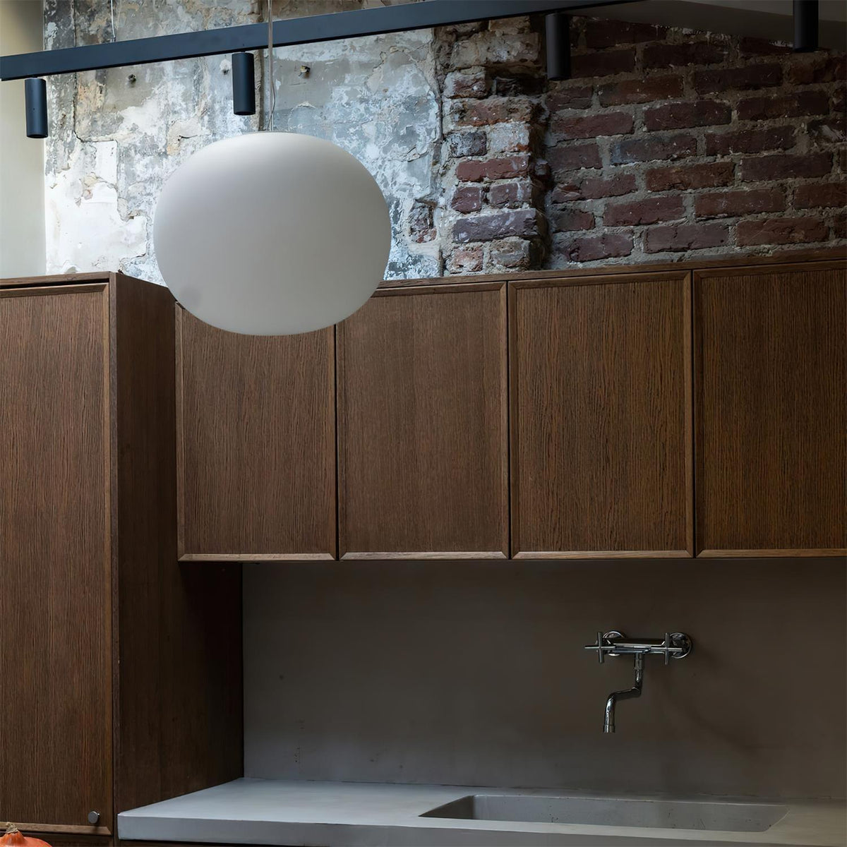 Opivio Suspension Globe Blanche