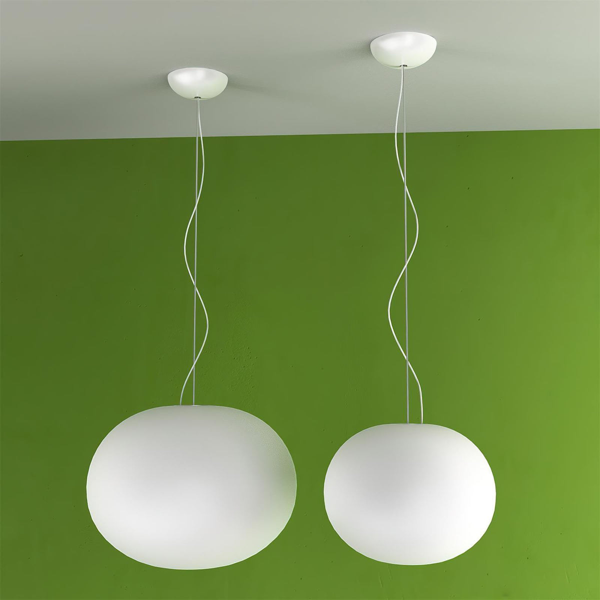 Opivio Suspension Globe Blanche