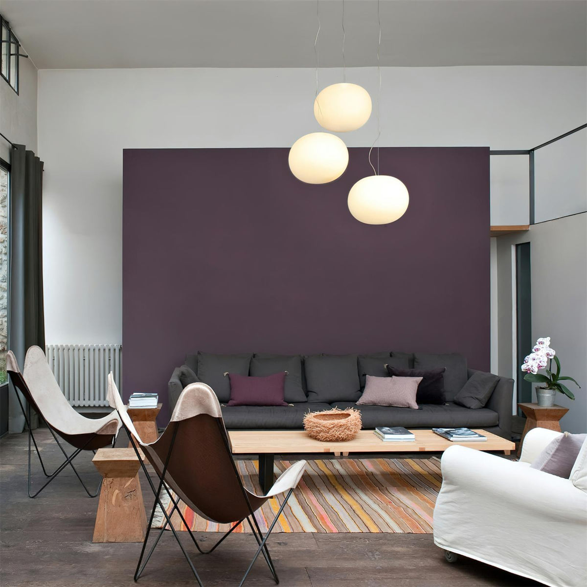 Opivio Suspension Globe Blanche
