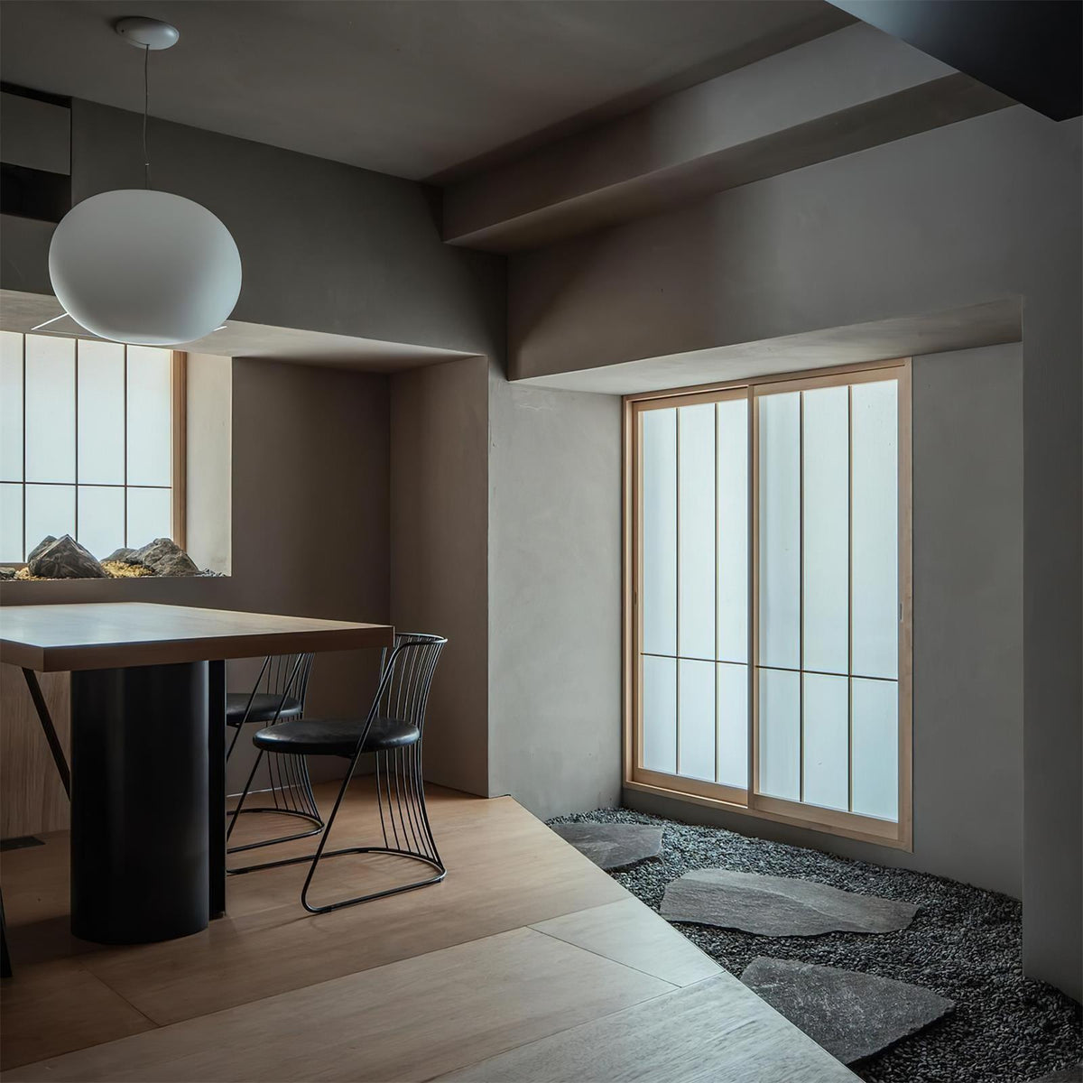 Opivio Suspension Globe Blanche