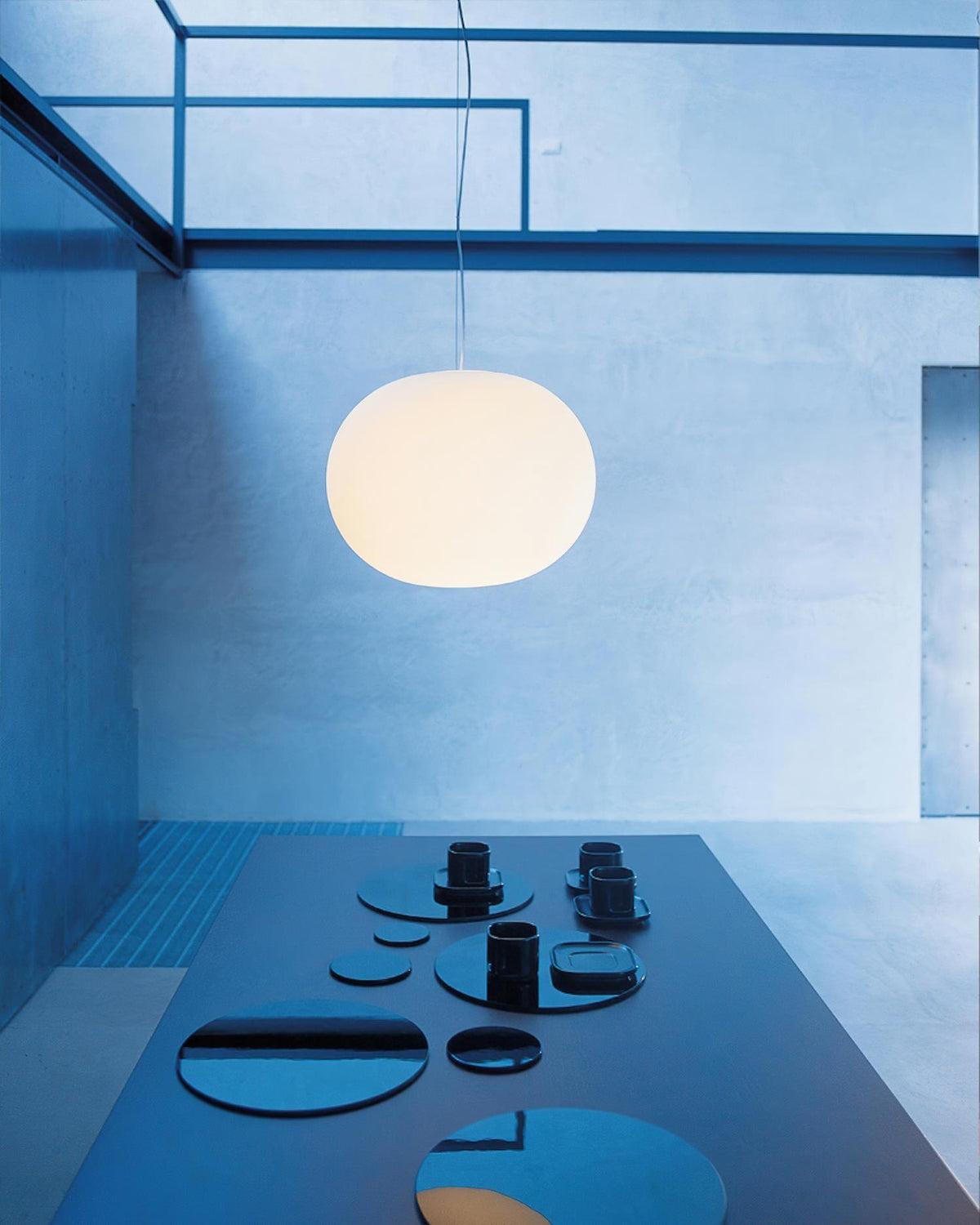 Opivio Suspension Globe Blanche