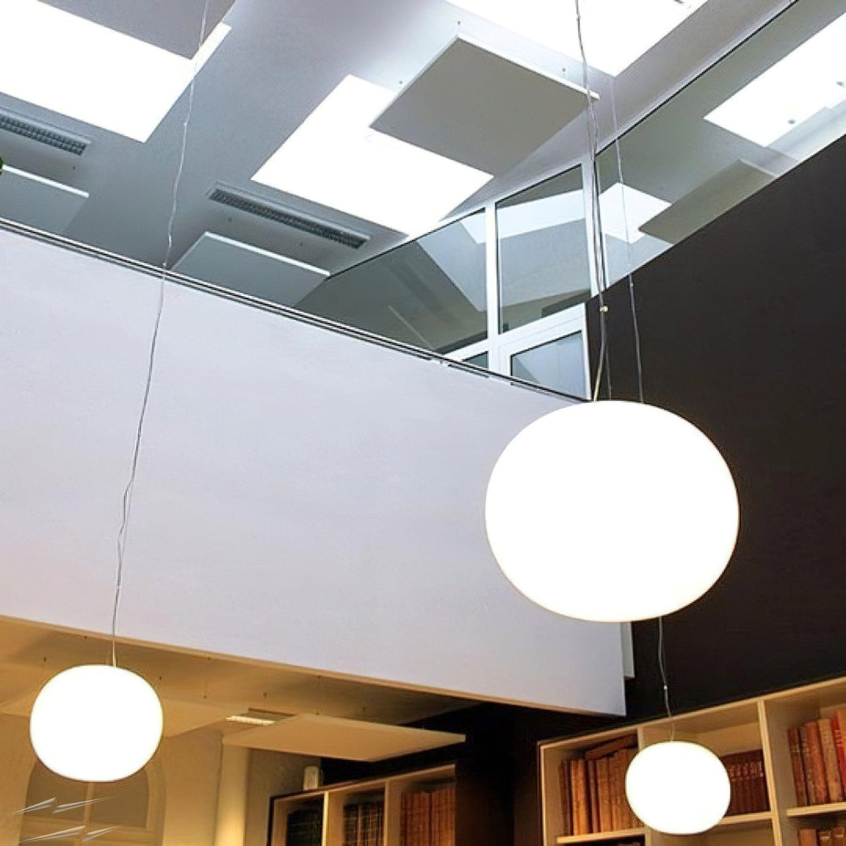 Opivio Suspension Globe Blanche