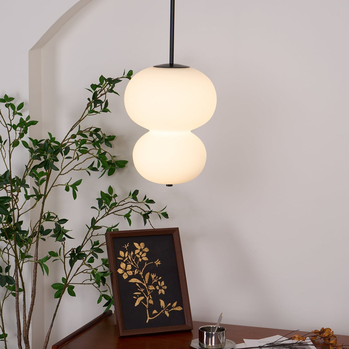 Warren Suspension en Verre Minimaliste