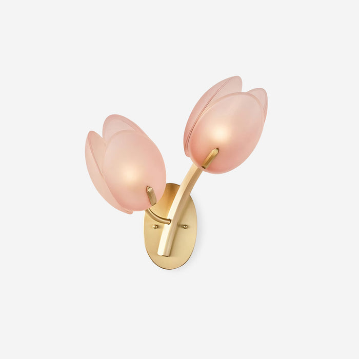 Gudelle Applique Murale Double Tulipe