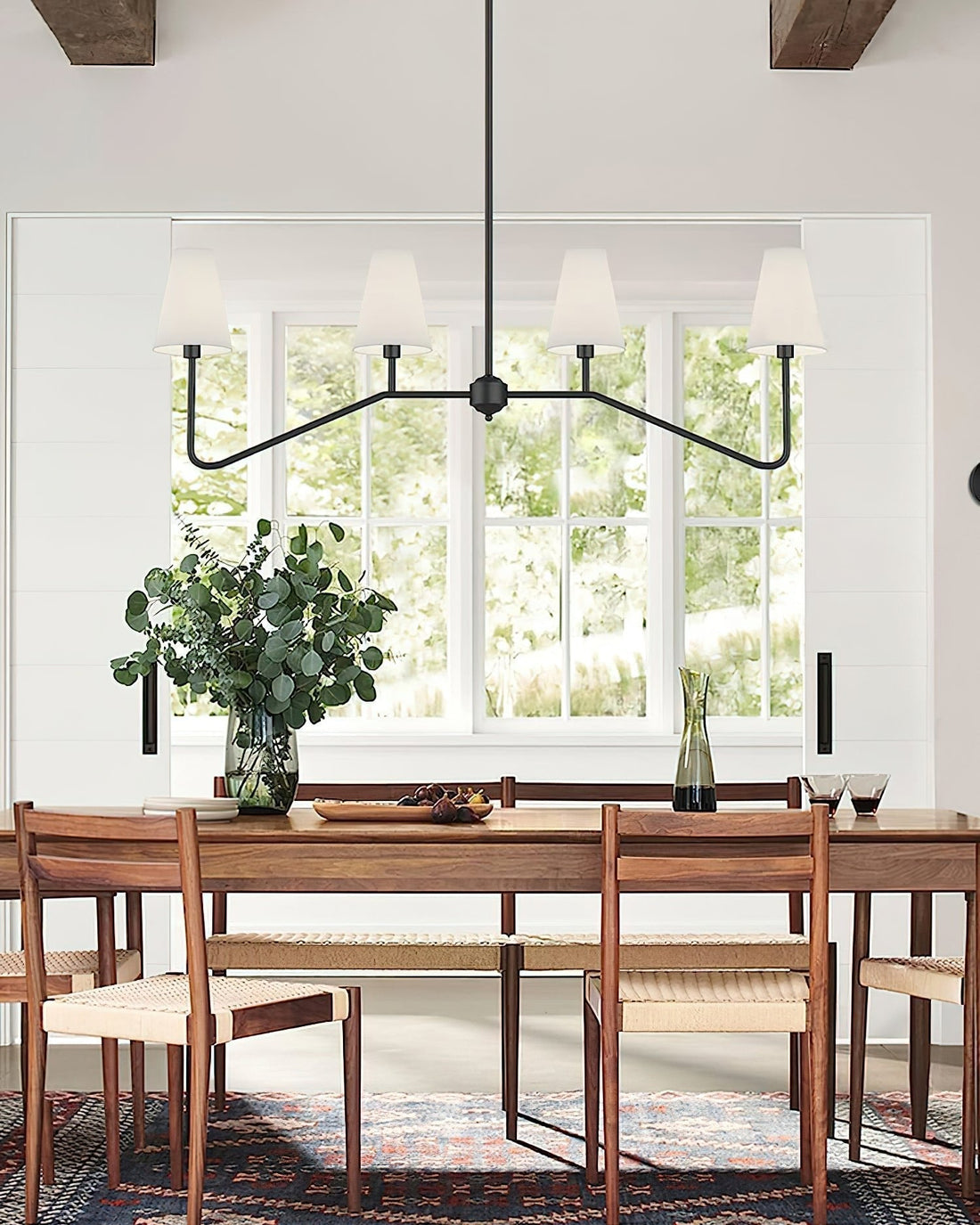 Lustra Lustre Laiton Courbé Beige Linéaire