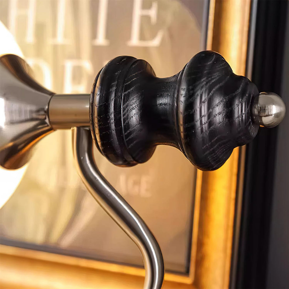 Duvin Applique Murale Vintage en Verre Givré