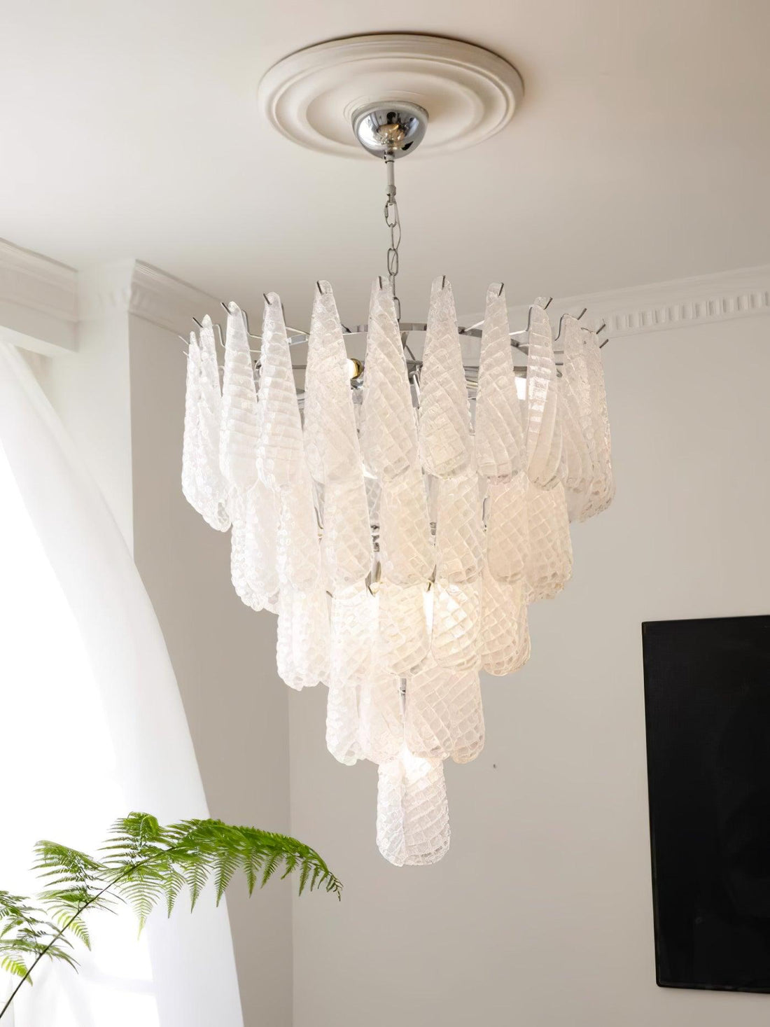 Zemaryra Lustre en Verre Murano Luxueux
