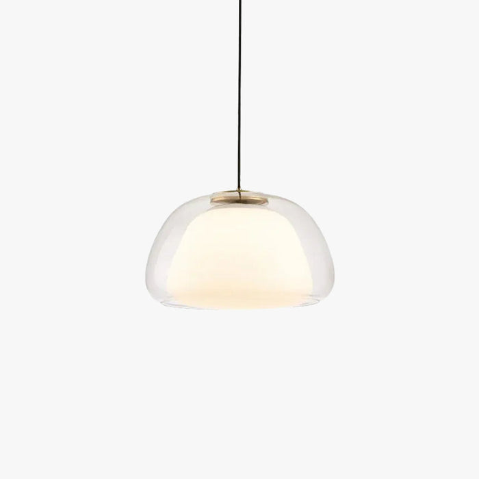 Valentina Moderne LED Suspension Verre Métal Salon