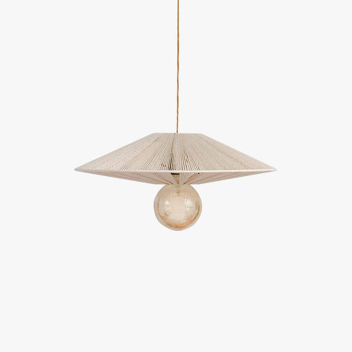 Ritta Cristal Métal Ficelle Suspension Salle à Manger