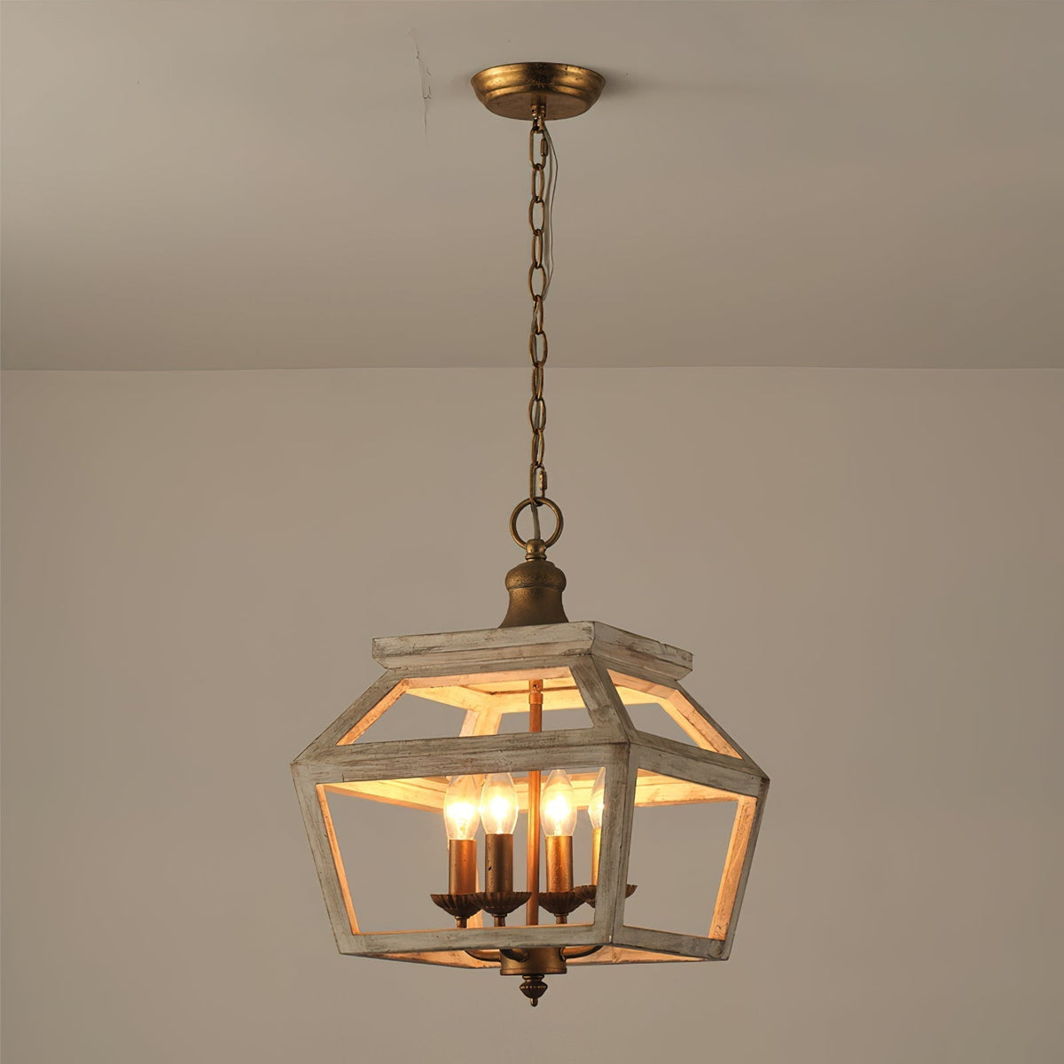 Avshaara Suspension Métal Industriel Vintage