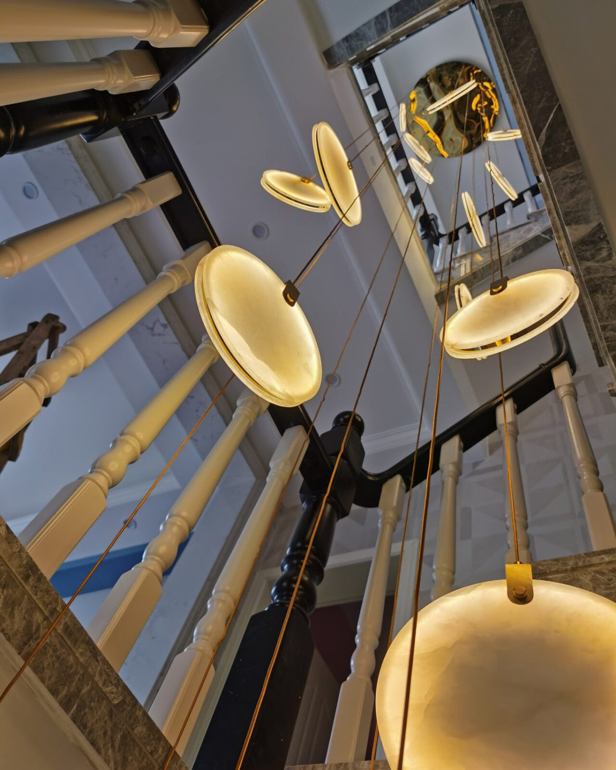Codoros Albâtre Pendentif Lumière
