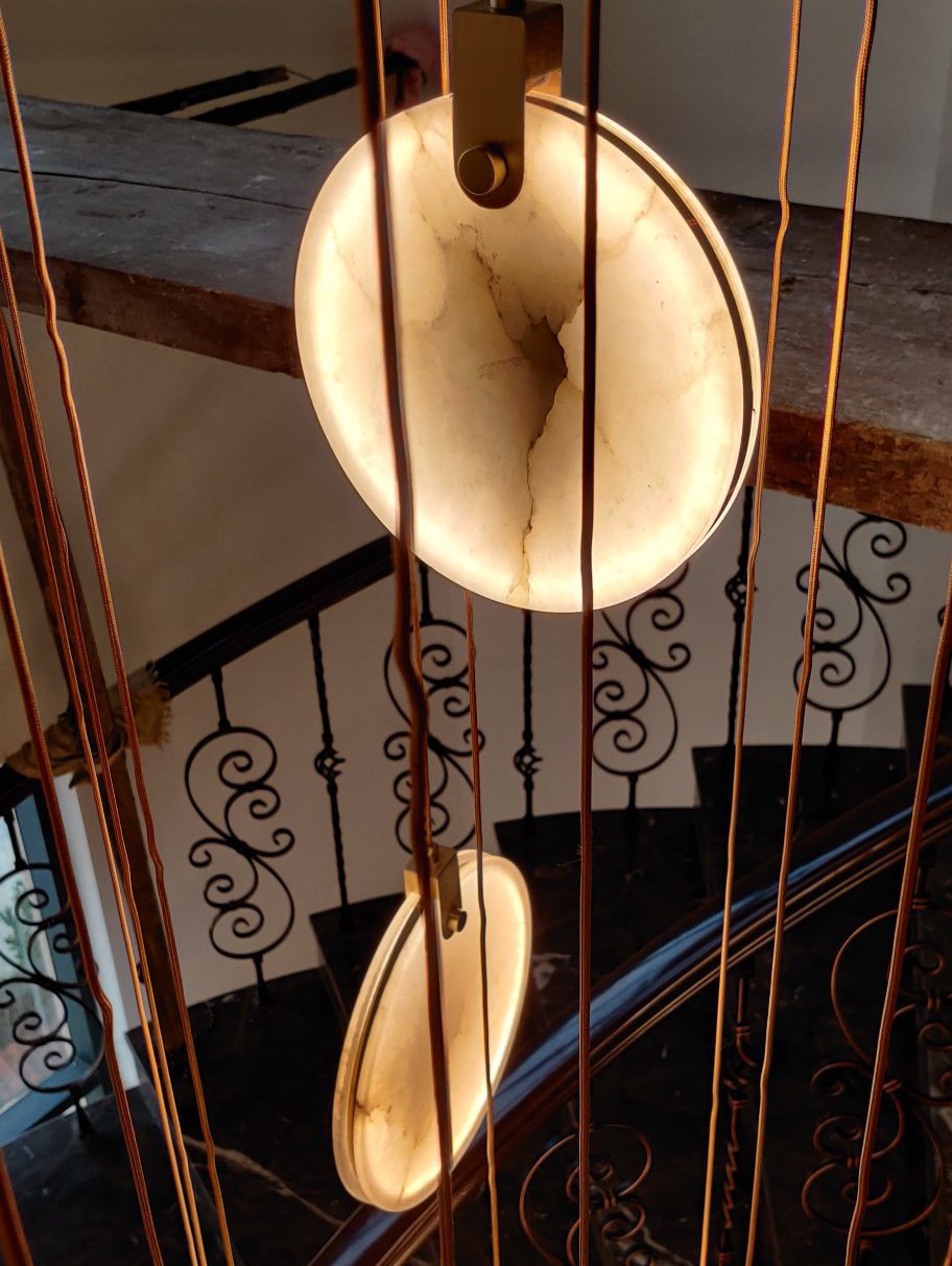 Codoros Albâtre Pendentif Lumière