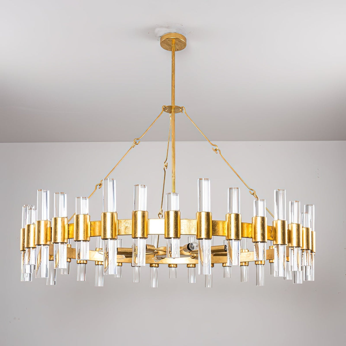 Ellorel Lustre Postmoderne De Luxe Métal Acrylique