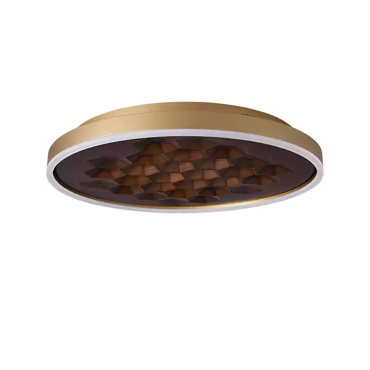 Cevynira Texturé Bronze Applique Plafond