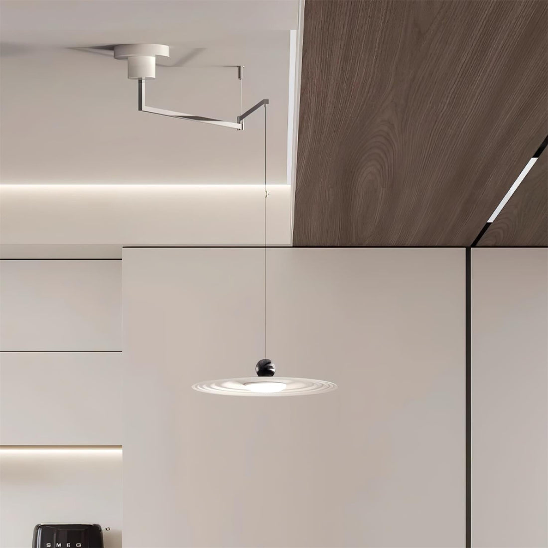 Helios Balançoire Suspension Réglable Sculptural Minimaliste