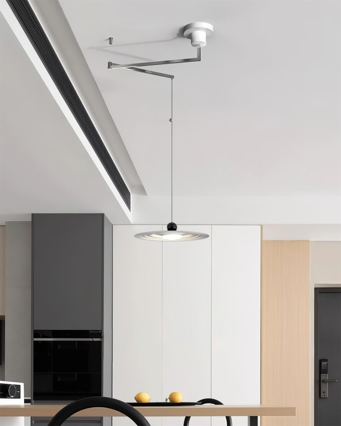 Helios Balançoire Suspension Réglable Sculptural Minimaliste