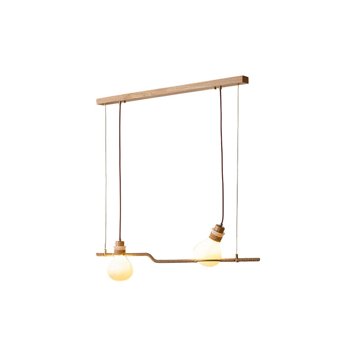 Votheor Suspension Moderne Unique Corde Verre