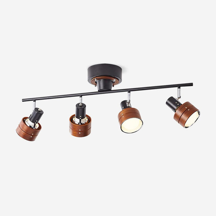 Daven Lustra Projecteur Rail 4-Lumières Ajustable