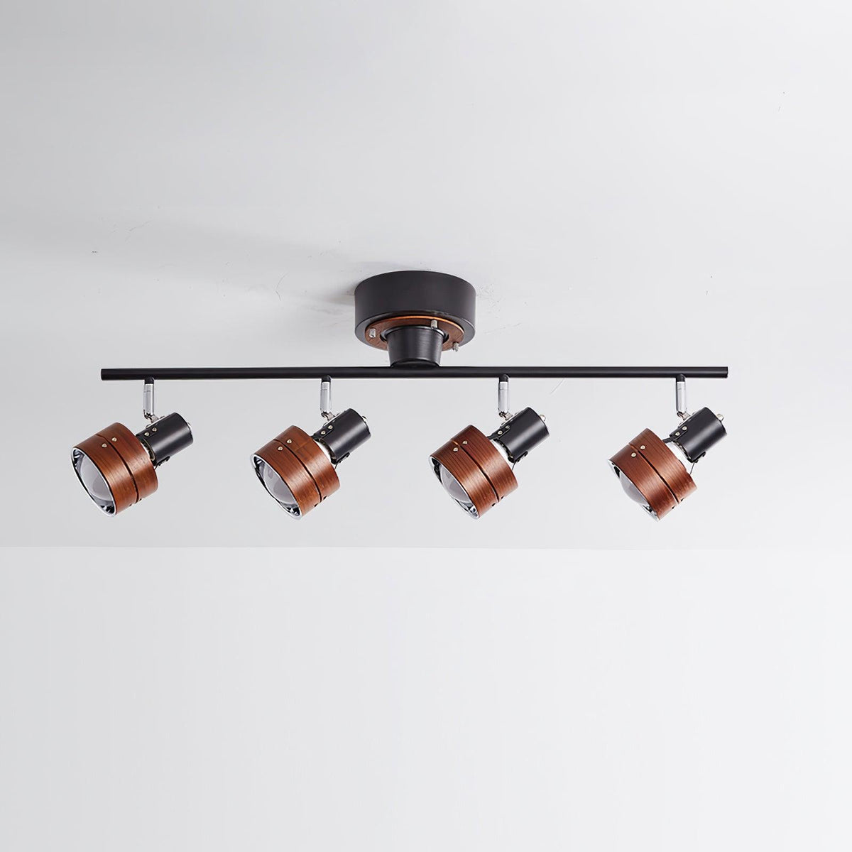 Daven Lustra Projecteur Rail 4-Lumières Ajustable