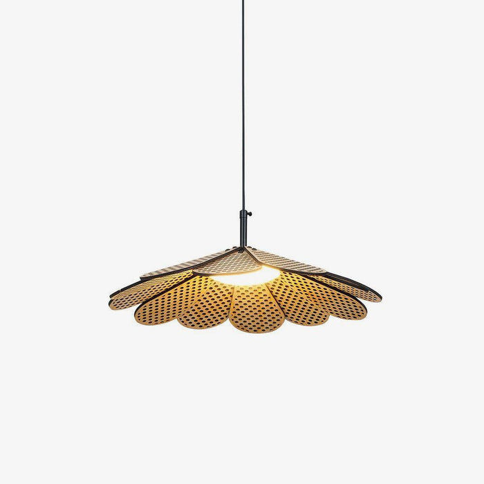 Zevarus Nordic Art Wabi-Sabi Bois Suspension Lumière