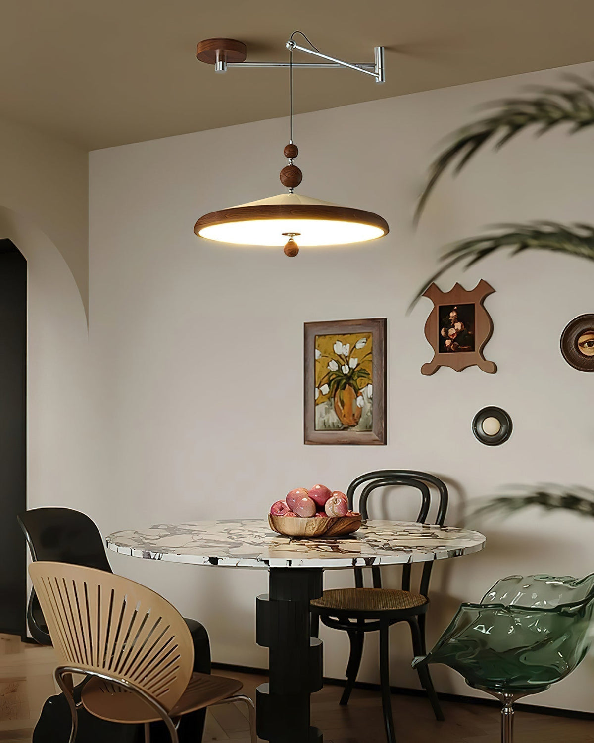 Geyon Lampe Suspendue à Bras Ajustable