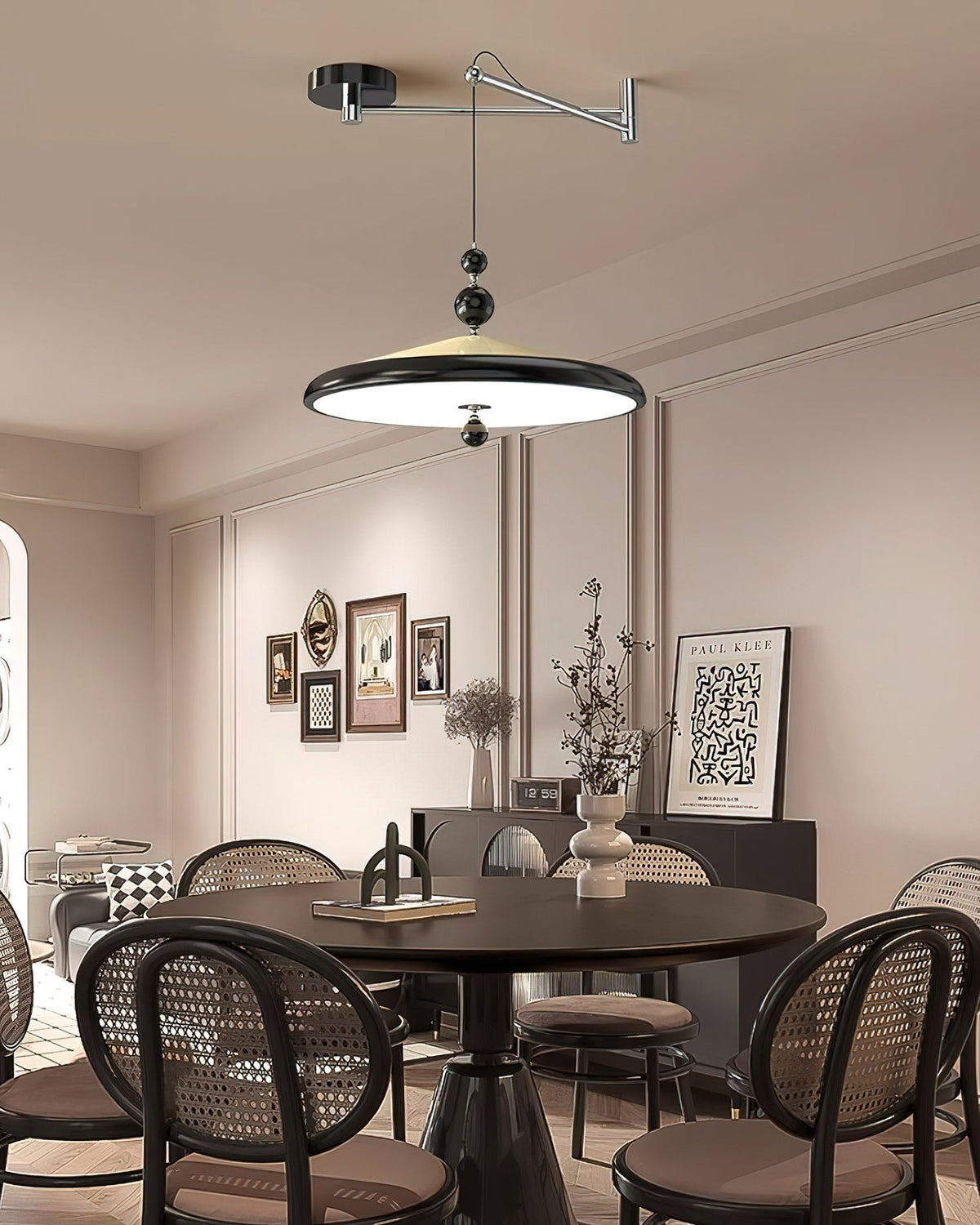 Geyon Lampe Suspendue à Bras Ajustable