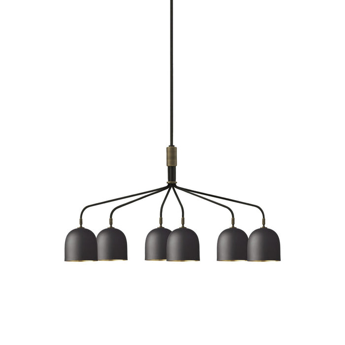 Aursolos Lustre Métal Industriel Vintage
