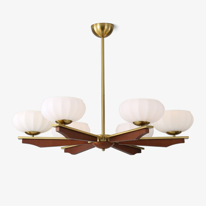 Uzoror Lustre Vintage Traditionnel Élégant en Bois