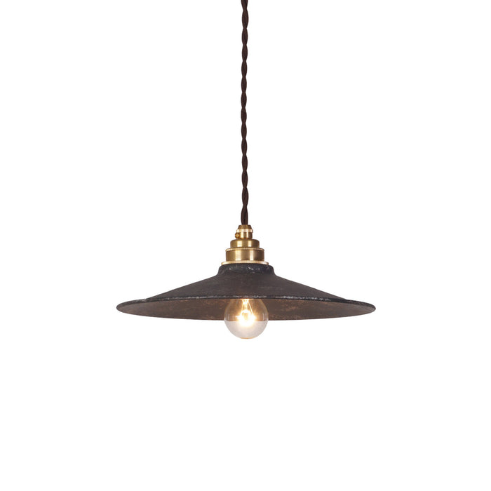Zotheira Suspension Métal Plat Industriel Vintage