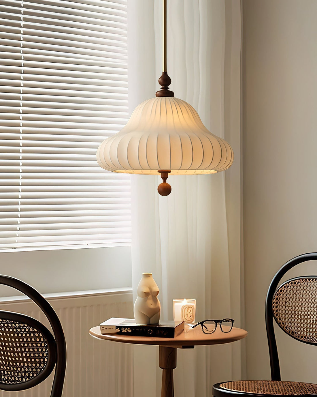 Solara Suspension Luminaires Forme Fleur Épanouie Laiton