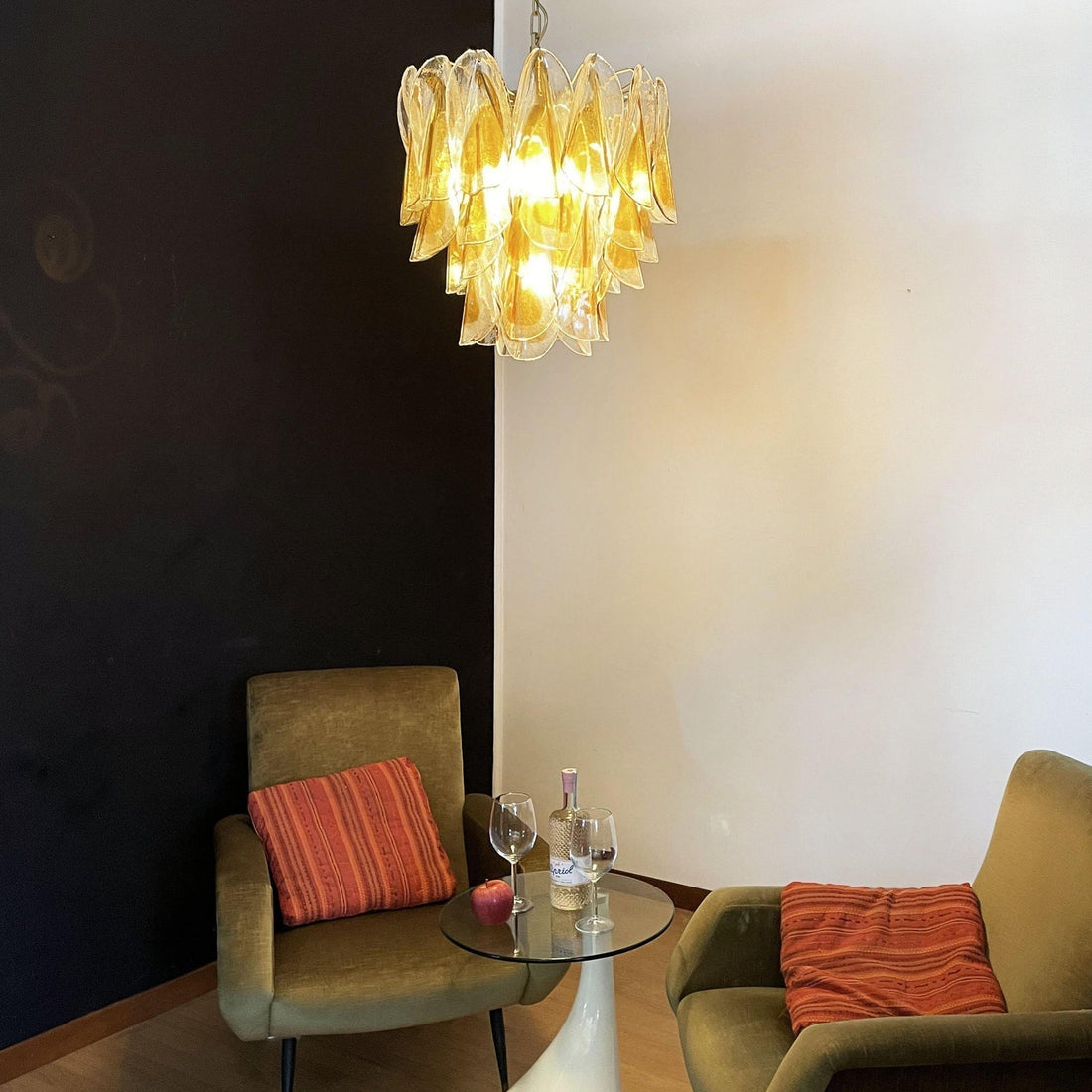 Aurora Lustre Isabella en Pétales Dorés Superposés