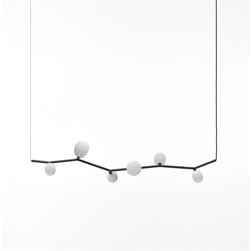 Evmirion Suspension Horizontale Verre Moderne