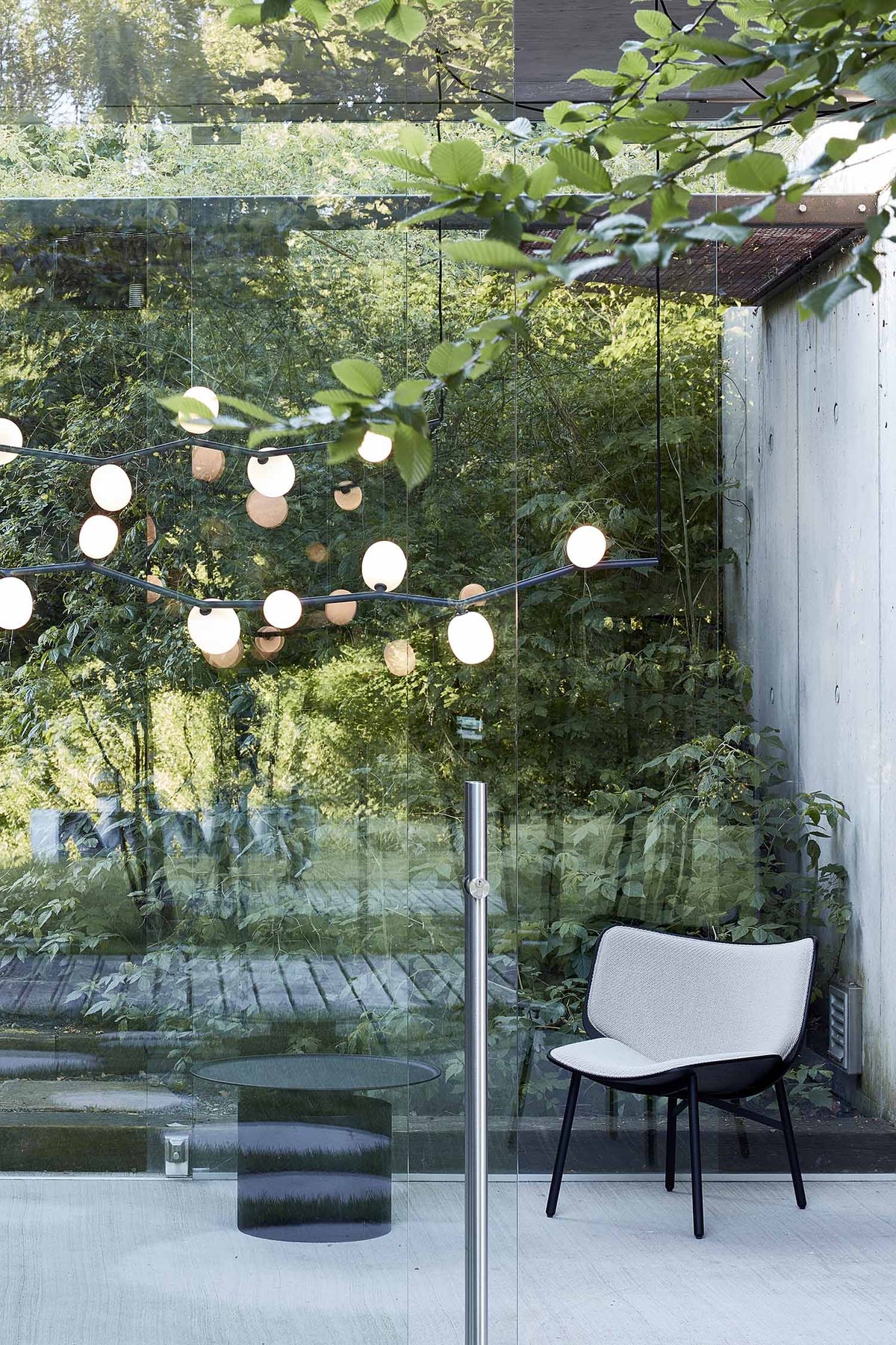Evmirion Suspension Horizontale Verre Moderne