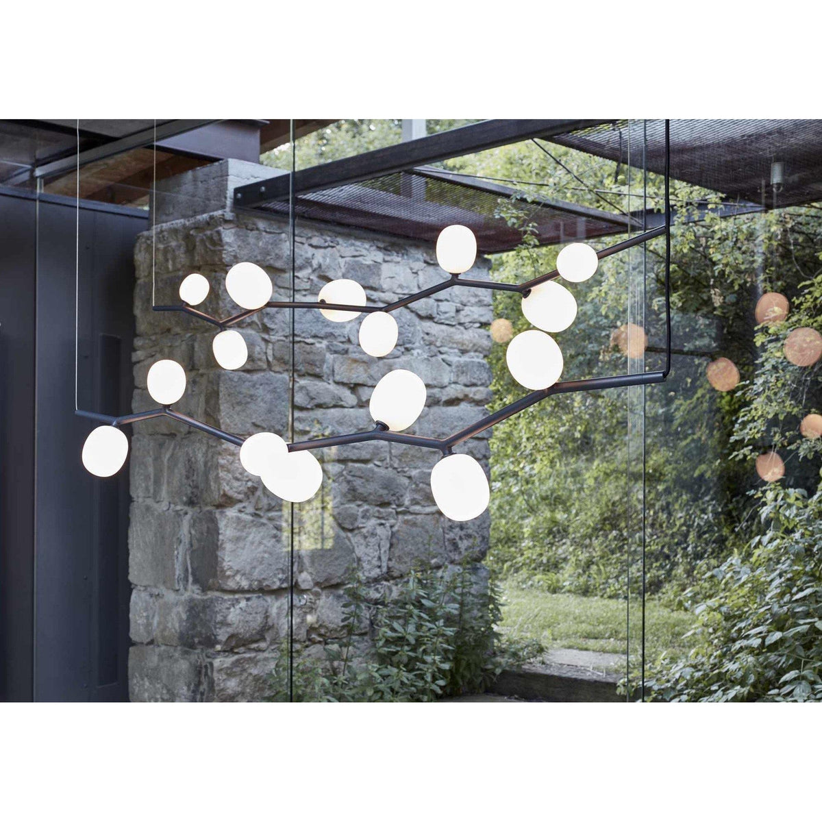 Evmirion Suspension Horizontale Verre Moderne