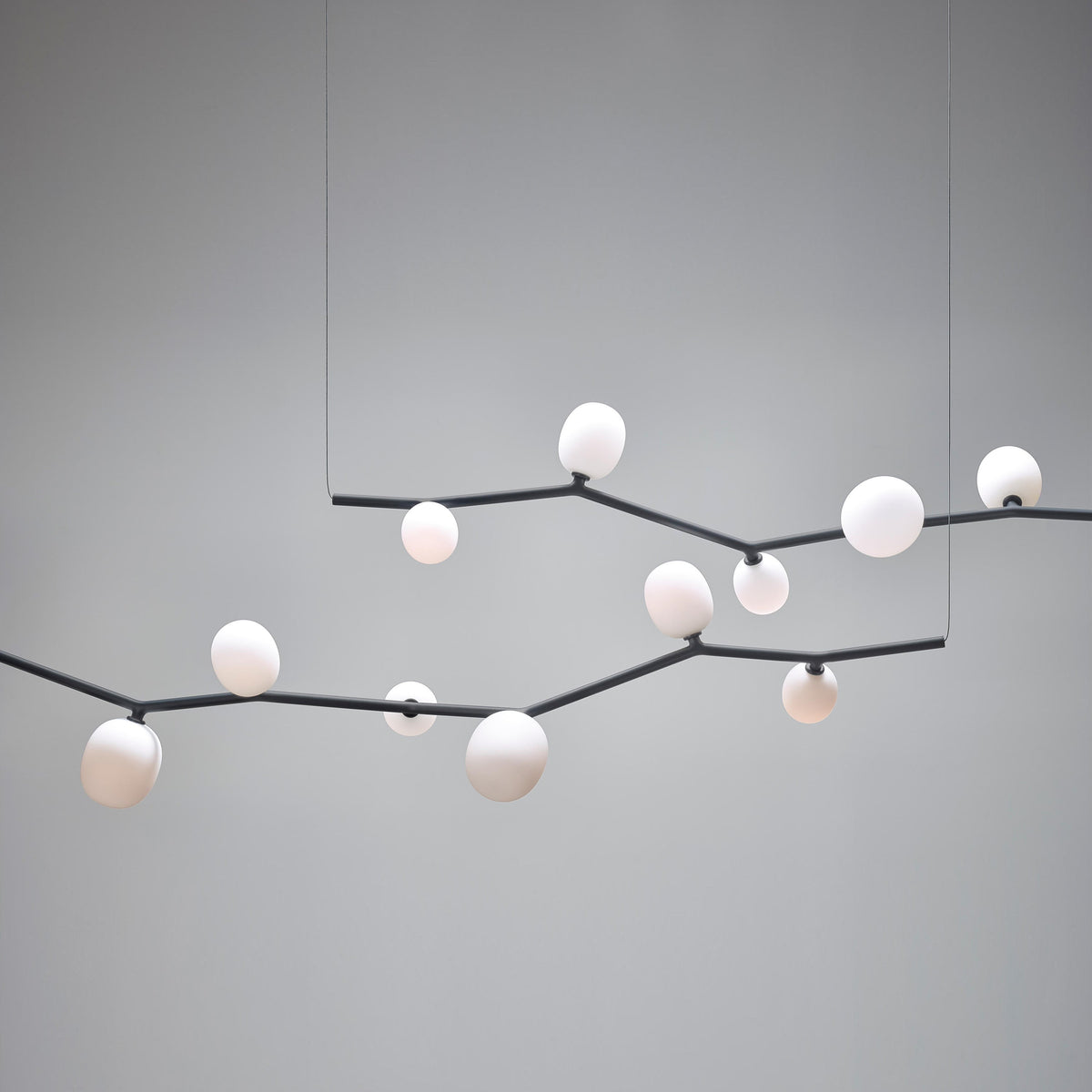 Evmirion Suspension Horizontale Verre Moderne