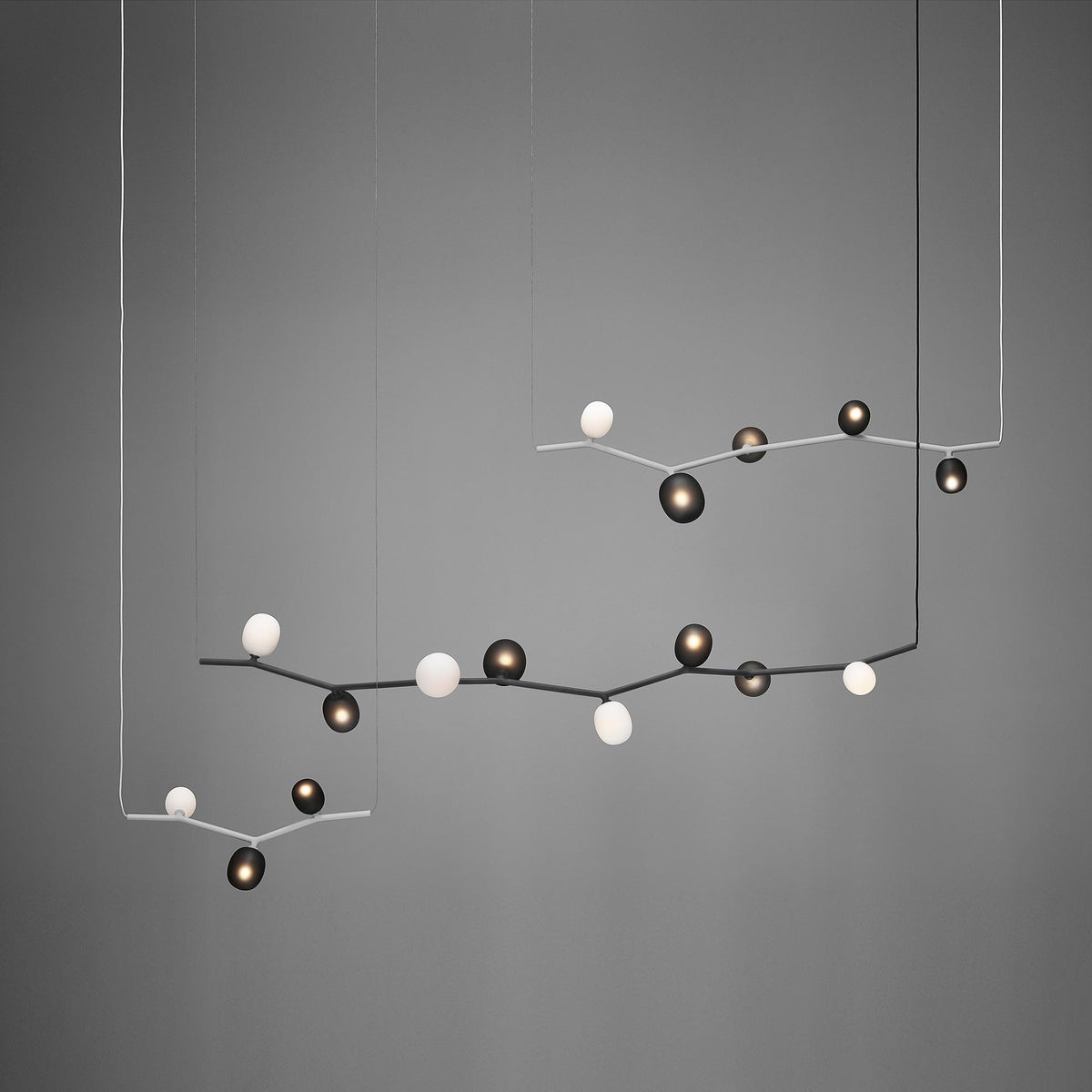 Evmirion Suspension Horizontale Verre Moderne