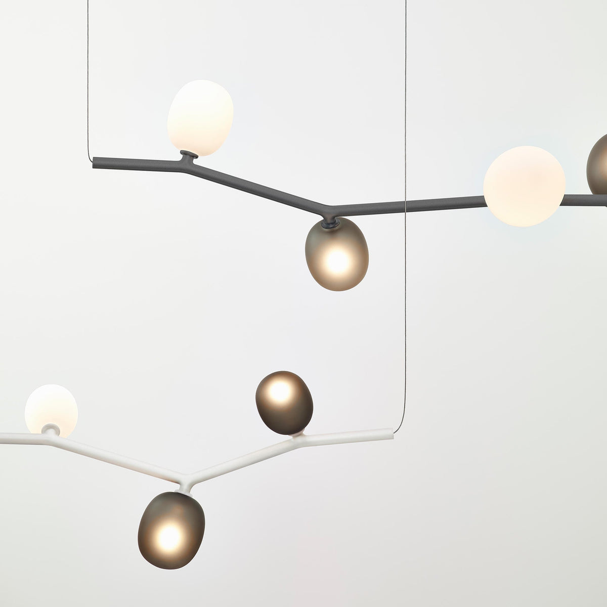 Evmirion Suspension Horizontale Verre Moderne