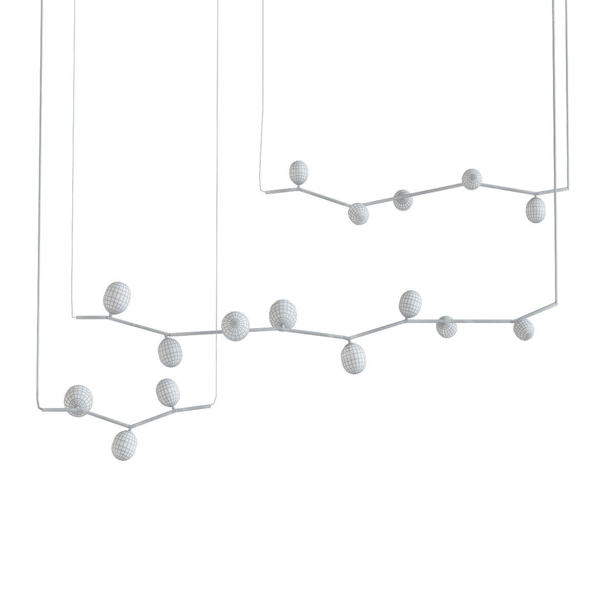 Evmirion Suspension Horizontale Verre Moderne