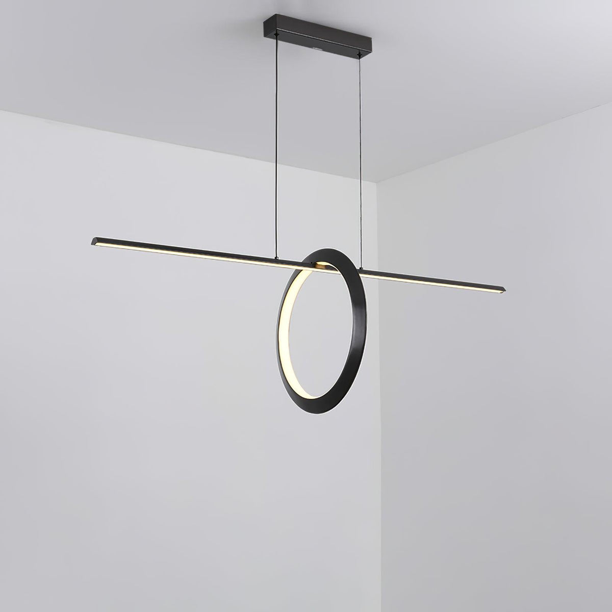 Orioner Suspension Lampe en Gel de Silice
