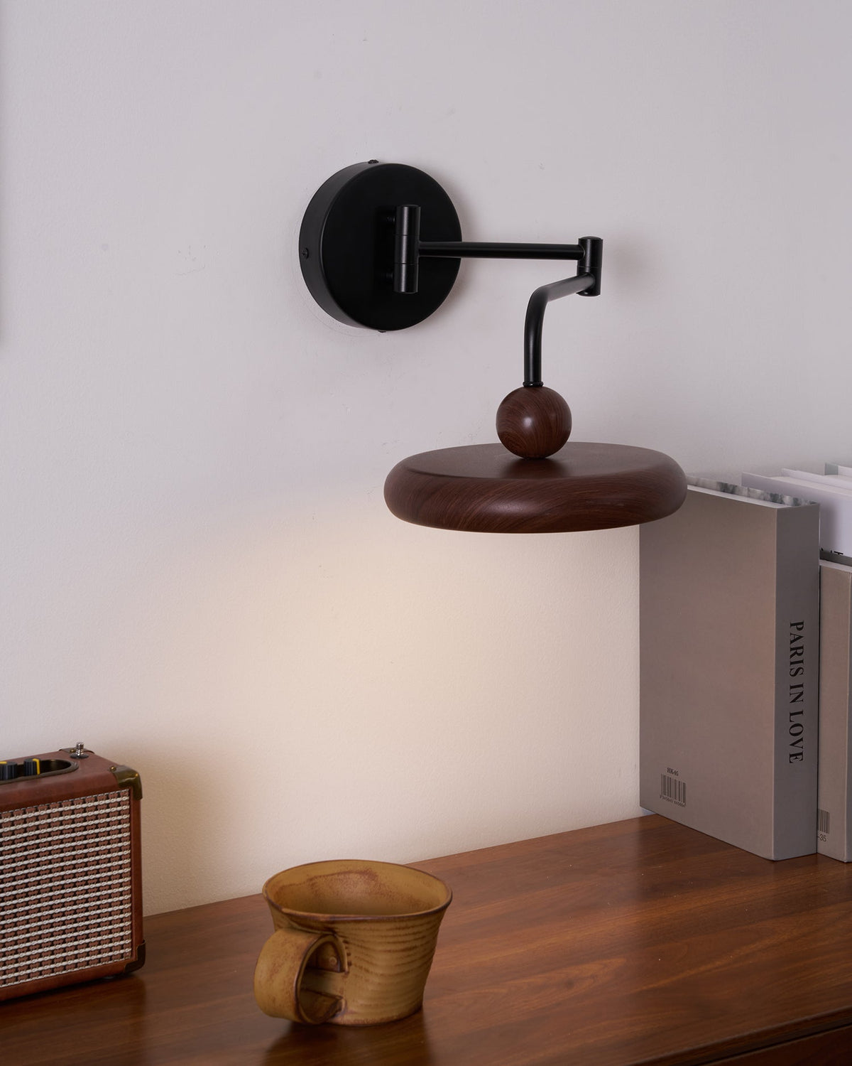 Nella Applique Murale Minimaliste en Bois
