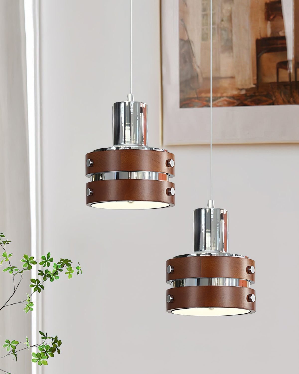 Karry Suspension Chrome Bois