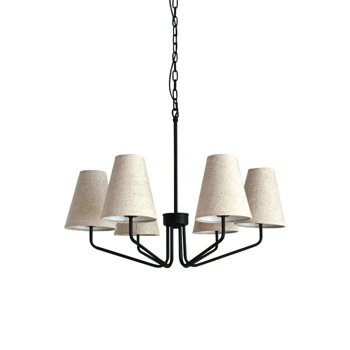 Aurdoreth Lustre Tissu Laiton Industriel Vintage