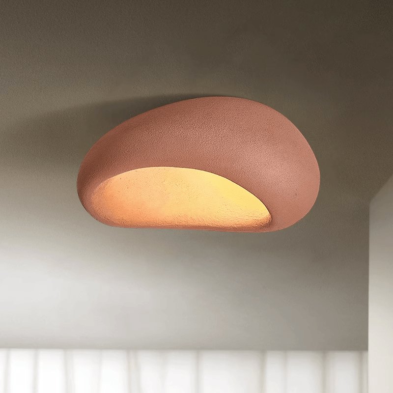 Solara Plafonnier avec Lune Japonaise Wabi-Sabi