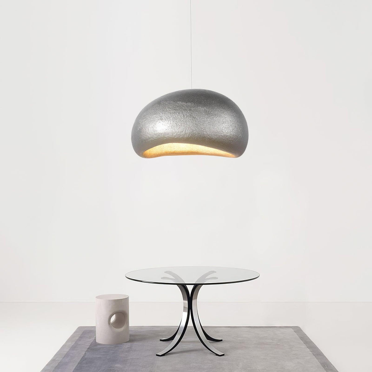 Luminara Suspension Métal Moderne Organique