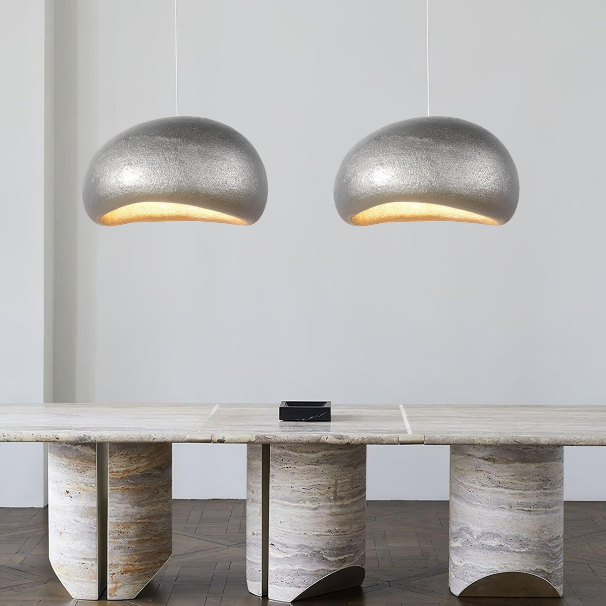 Luminara Suspension Métal Moderne Organique