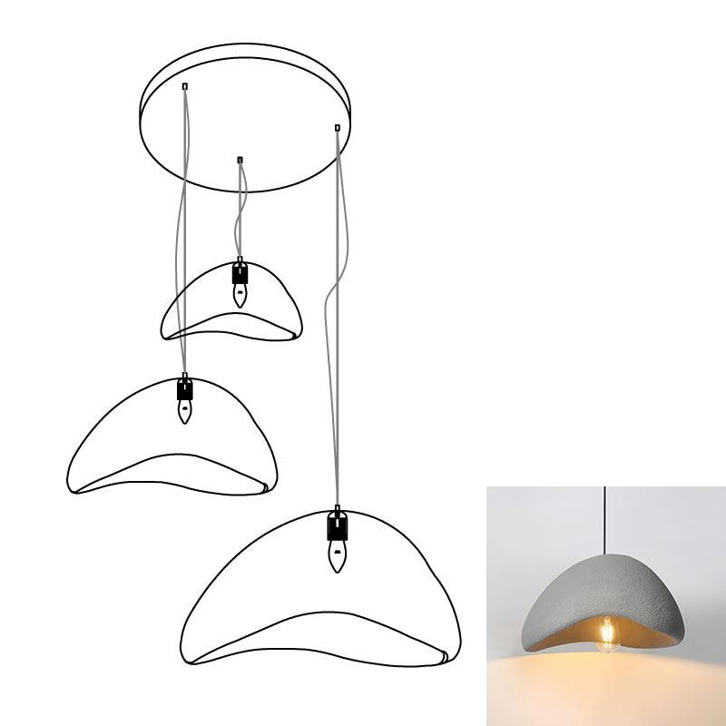 Lustra Suspension Lampe Nuage Blanc Minimaliste