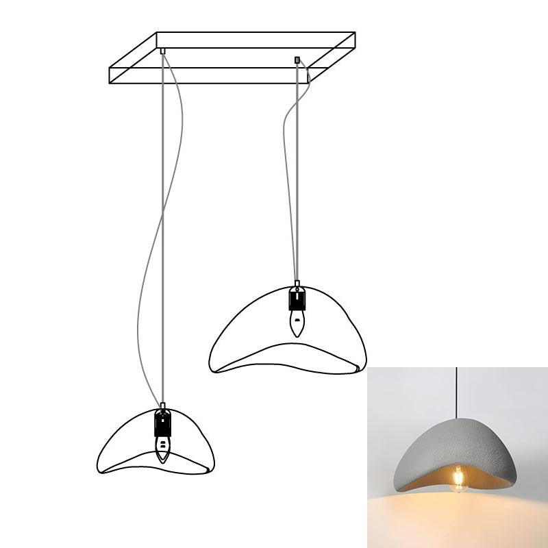 Lustra Suspension Lampe Nuage Blanc Minimaliste